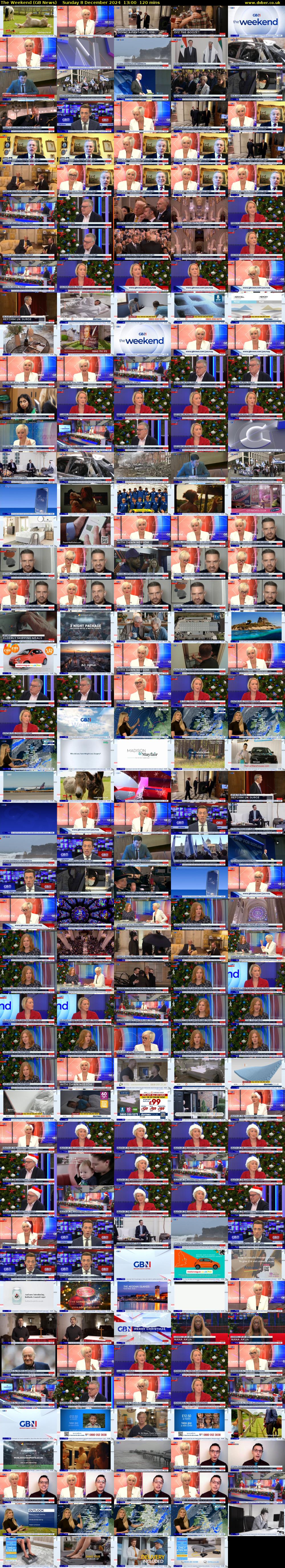 The Weekend (GB News) Sunday 8 December 2024 13:00 - 15:00
