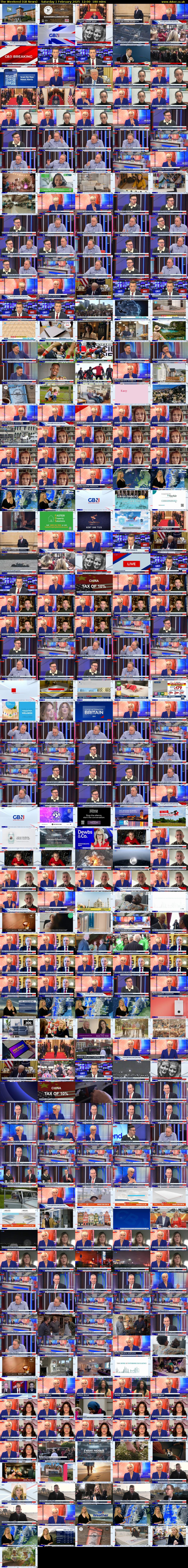The Weekend (GB News) Saturday 1 February 2025 12:00 - 15:00
