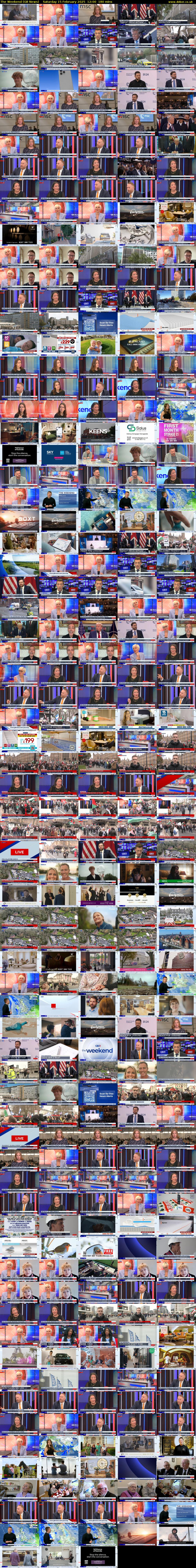 The Weekend (GB News) Saturday 15 February 2025 12:00 - 15:00