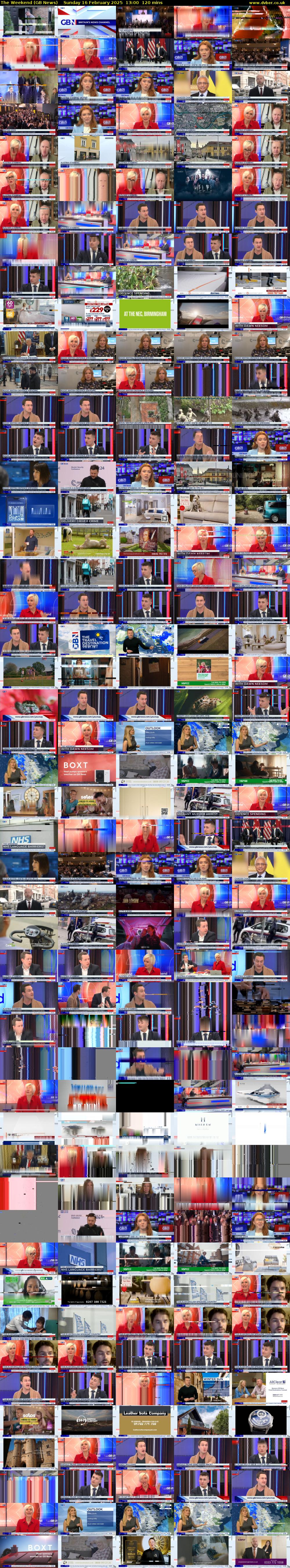 The Weekend (GB News) Sunday 16 February 2025 13:00 - 15:00