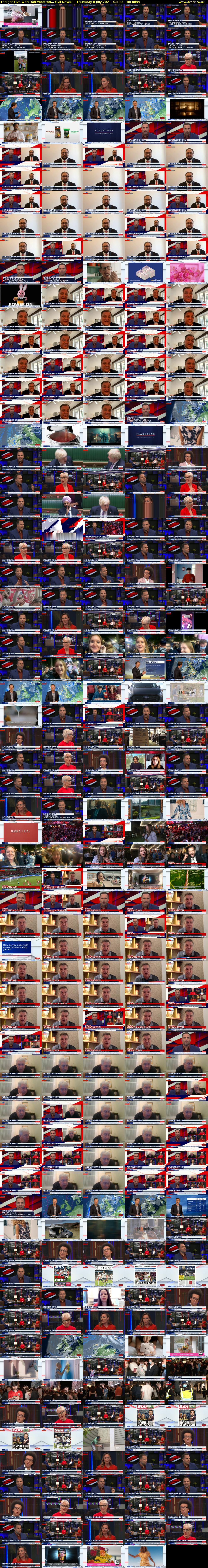 Tonight Live with Dan Wootton... (GB News) Thursday 8 July 2021 03:00 - 06:00