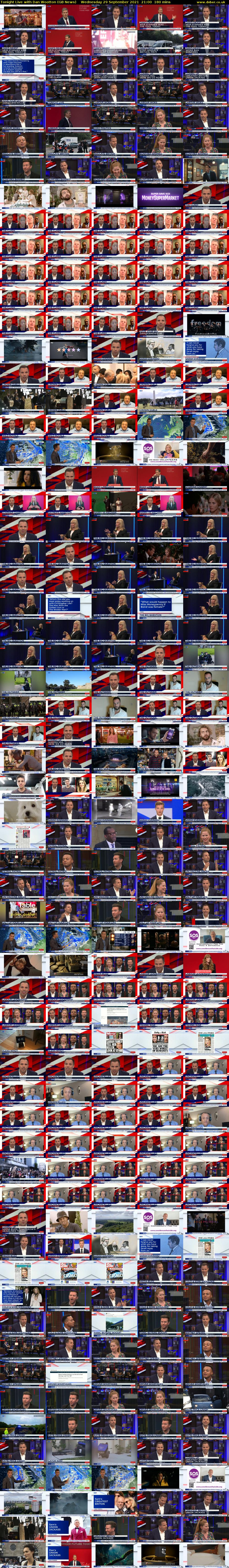 Tonight Live with Dan Wootton (GB News) Wednesday 29 September 2021 21:00 - 00:00