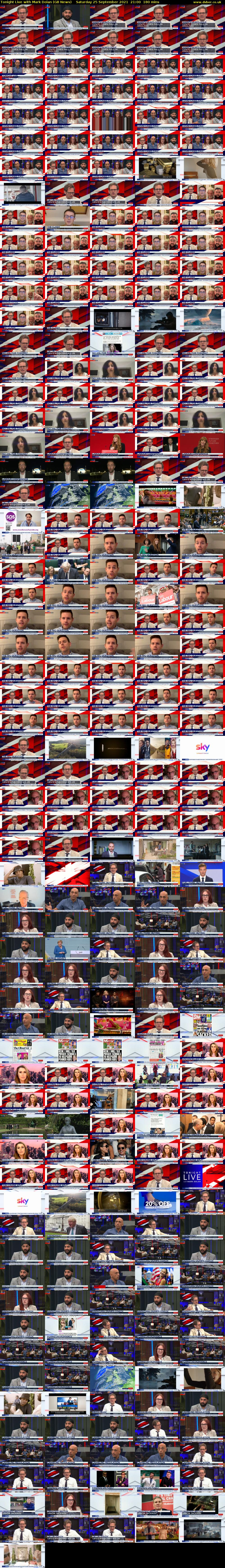 Tonight Live with Mark Dolan (GB News) Saturday 25 September 2021 21:00 - 00:00