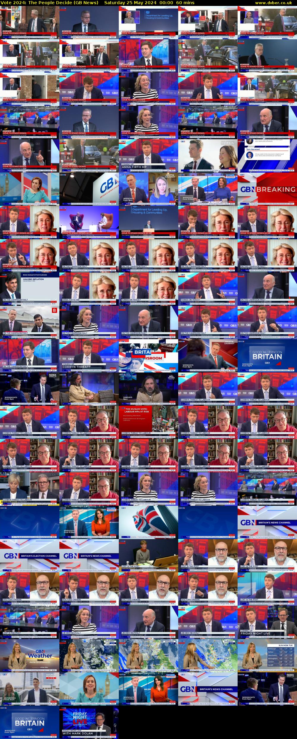 Vote 2024: The People Decide (GB News) Saturday 25 May 2024 00:00 - 01:00