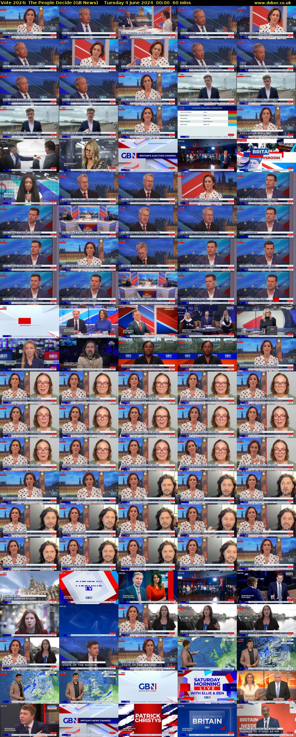 Vote 2024: The People Decide (GB News) Tuesday 4 June 2024 00:00 - 01:00