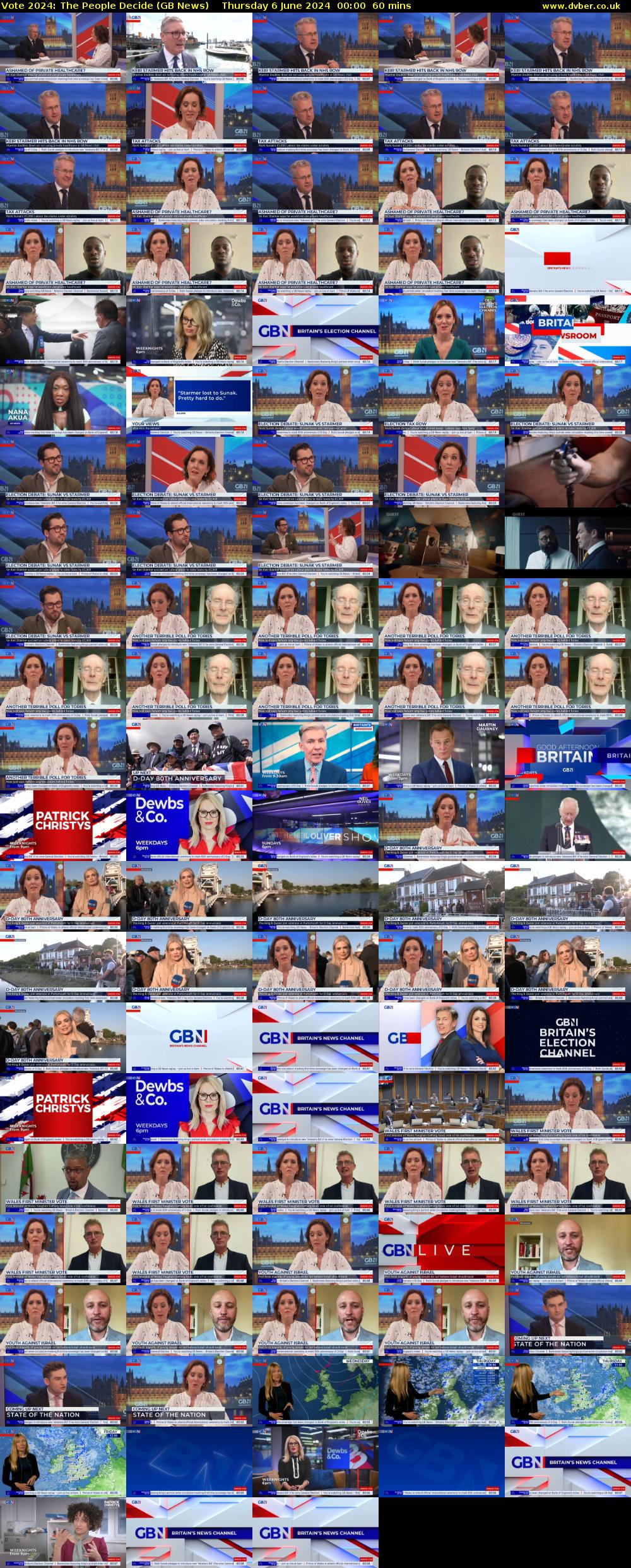 Vote 2024: The People Decide (GB News) Thursday 6 June 2024 00:00 - 01:00