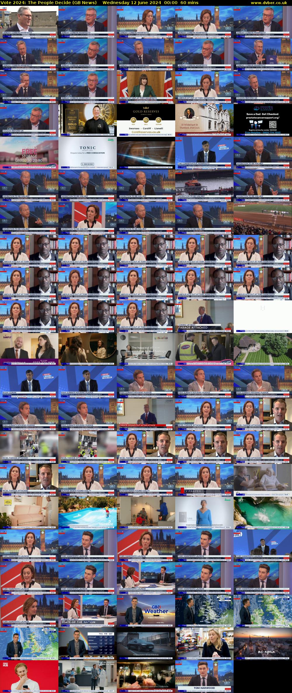 Vote 2024: The People Decide (GB News) Wednesday 12 June 2024 00:00 - 01:00