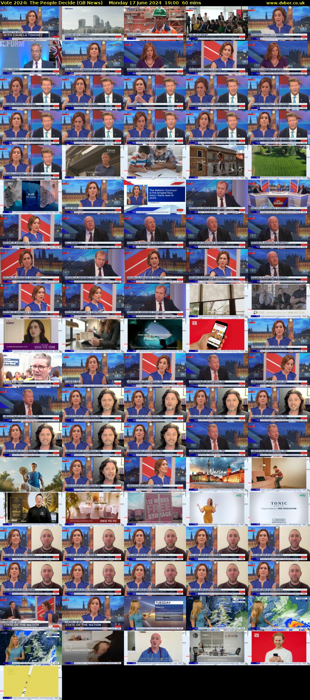 Vote 2024: The People Decide (GB News) Monday 17 June 2024 19:00 - 20:00