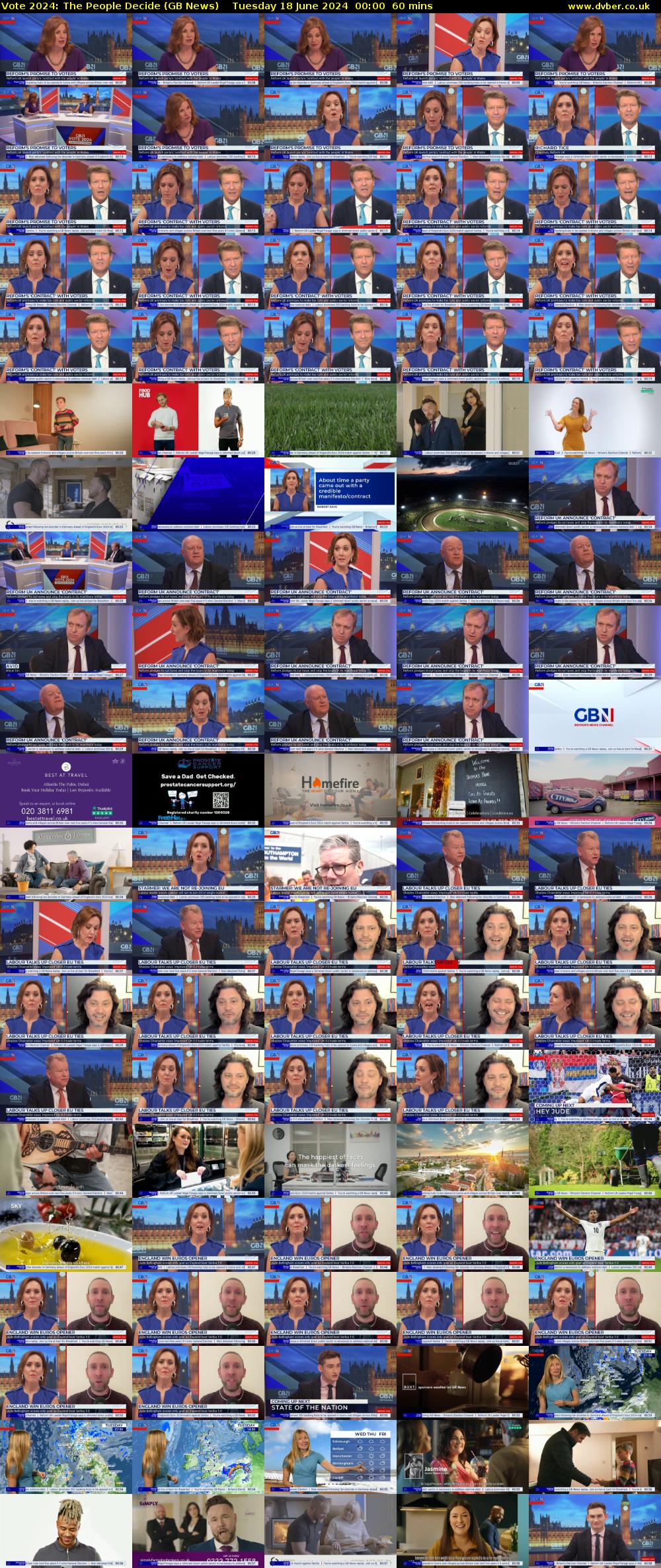 Vote 2024: The People Decide (GB News) Tuesday 18 June 2024 00:00 - 01:00