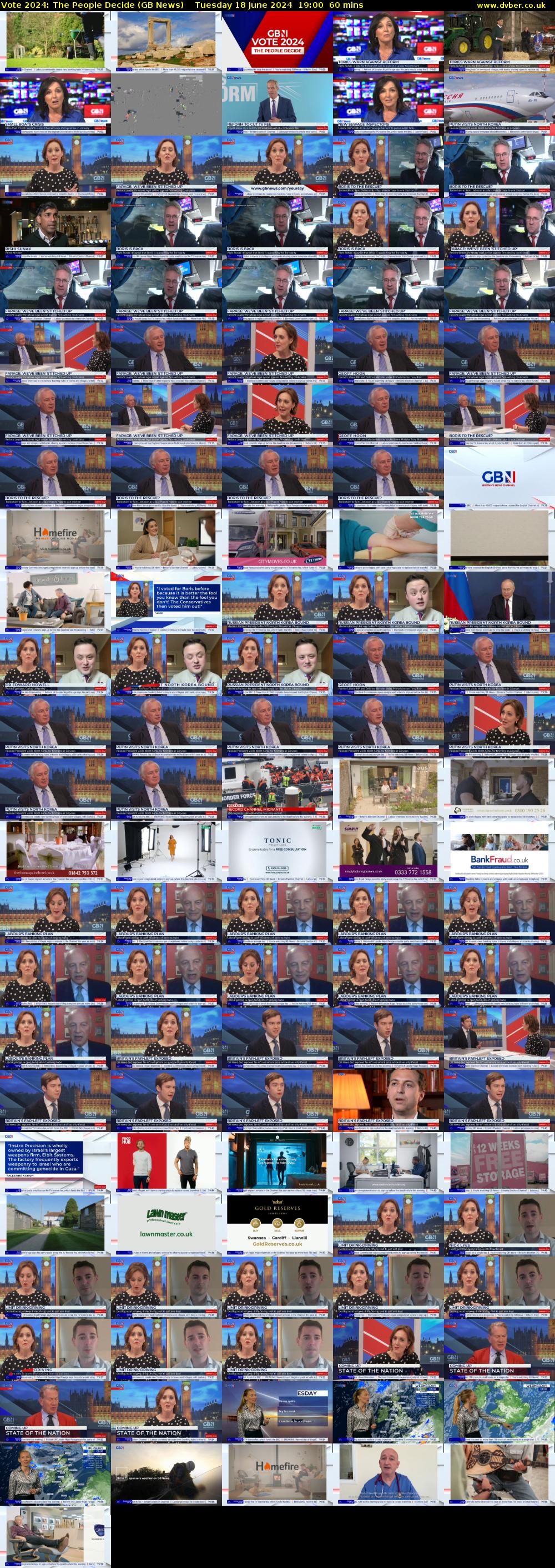 Vote 2024: The People Decide (GB News) Tuesday 18 June 2024 19:00 - 20:00