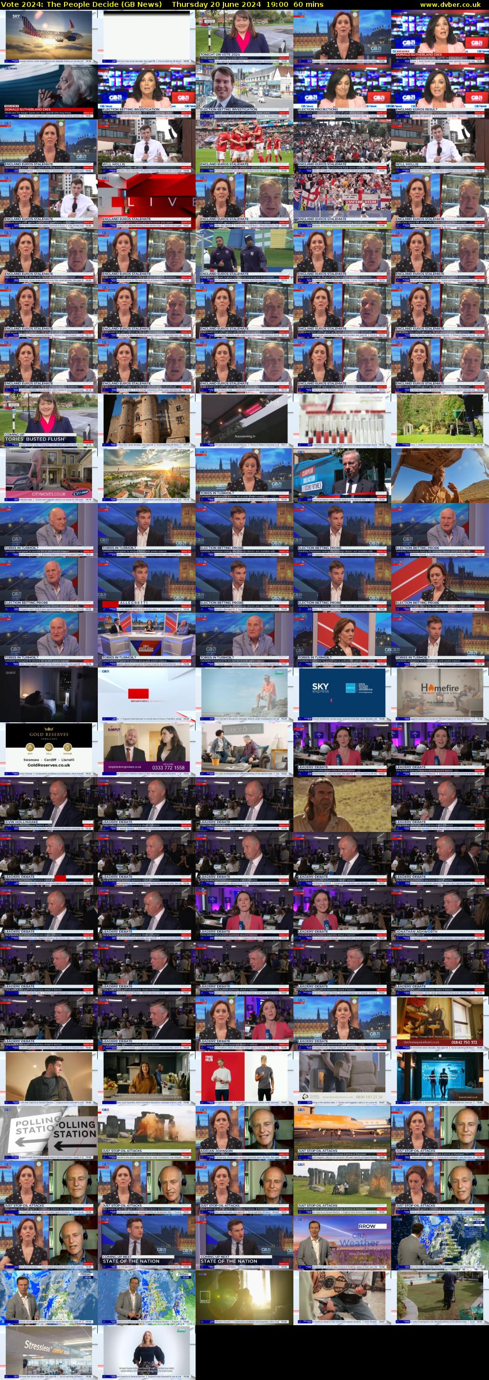 Vote 2024: The People Decide (GB News) Thursday 20 June 2024 19:00 - 20:00