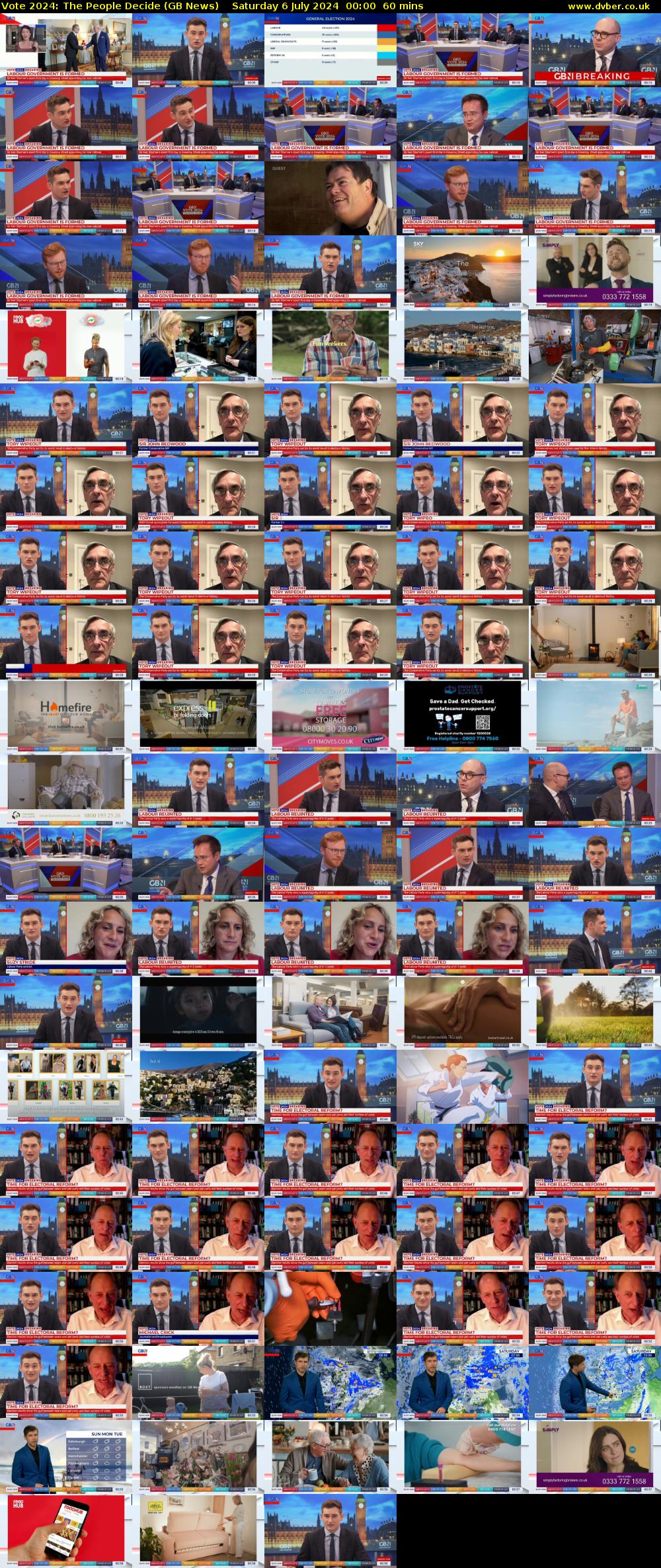 Vote 2024: The People Decide (GB News) Saturday 6 July 2024 00:00 - 01:00