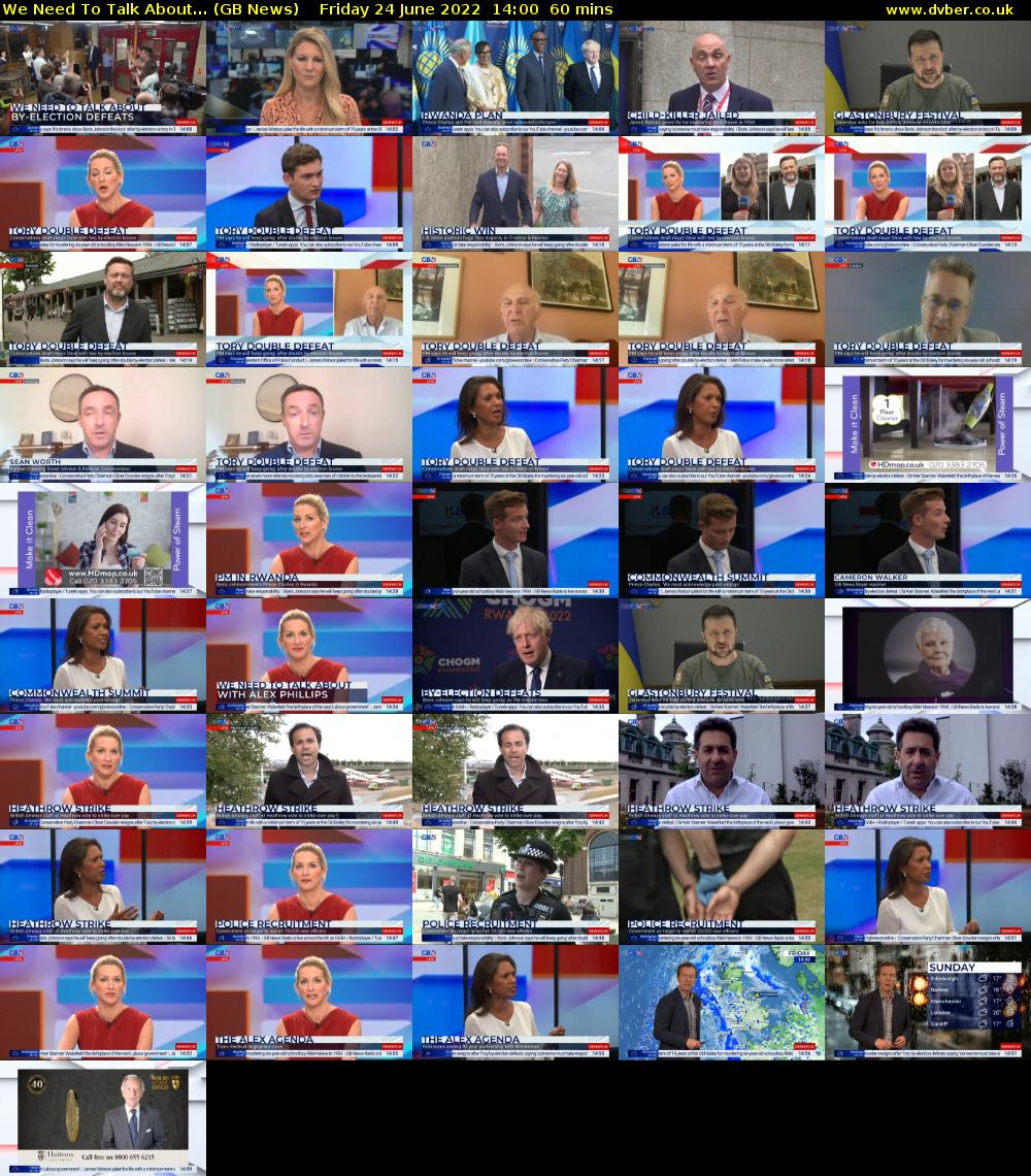 We Need To Talk About... (GB News) Friday 24 June 2022 14:00 - 15:00
