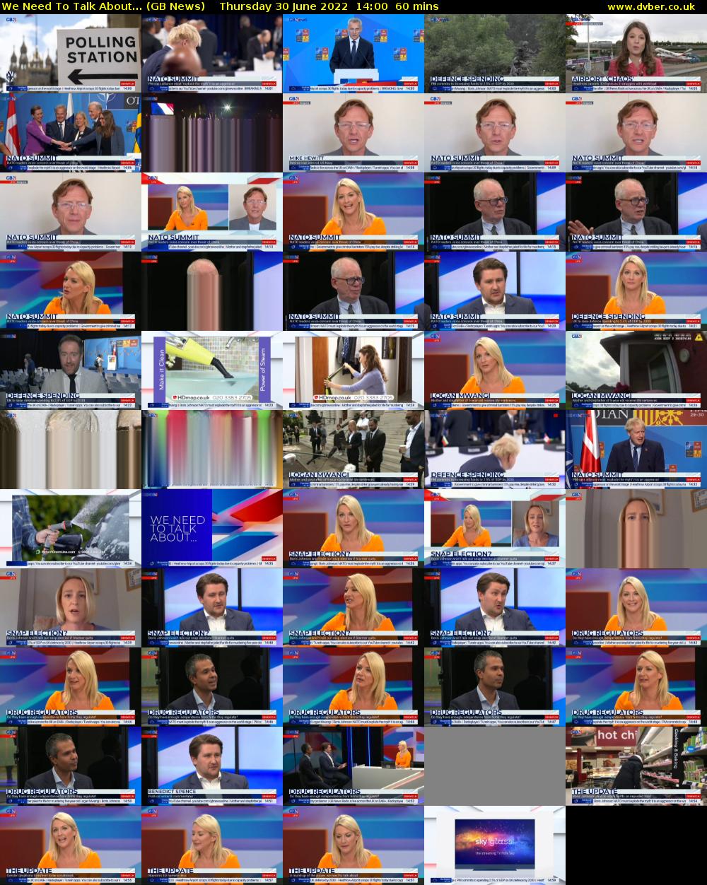 We Need To Talk About... (GB News) Thursday 30 June 2022 14:00 - 15:00