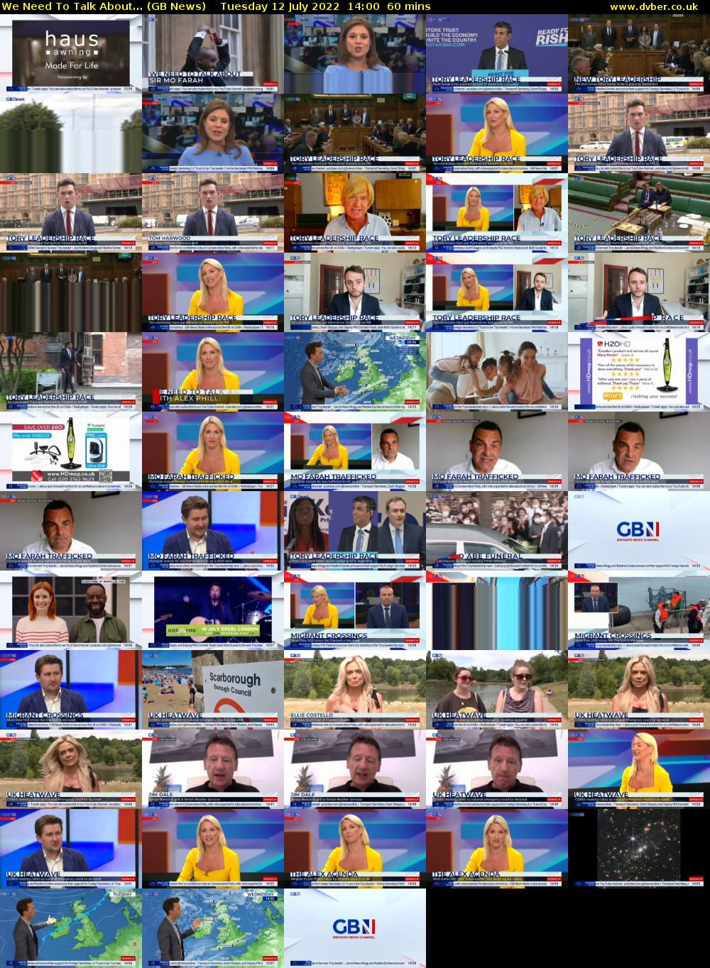 We Need To Talk About... (GB News) Tuesday 12 July 2022 14:00 - 15:00