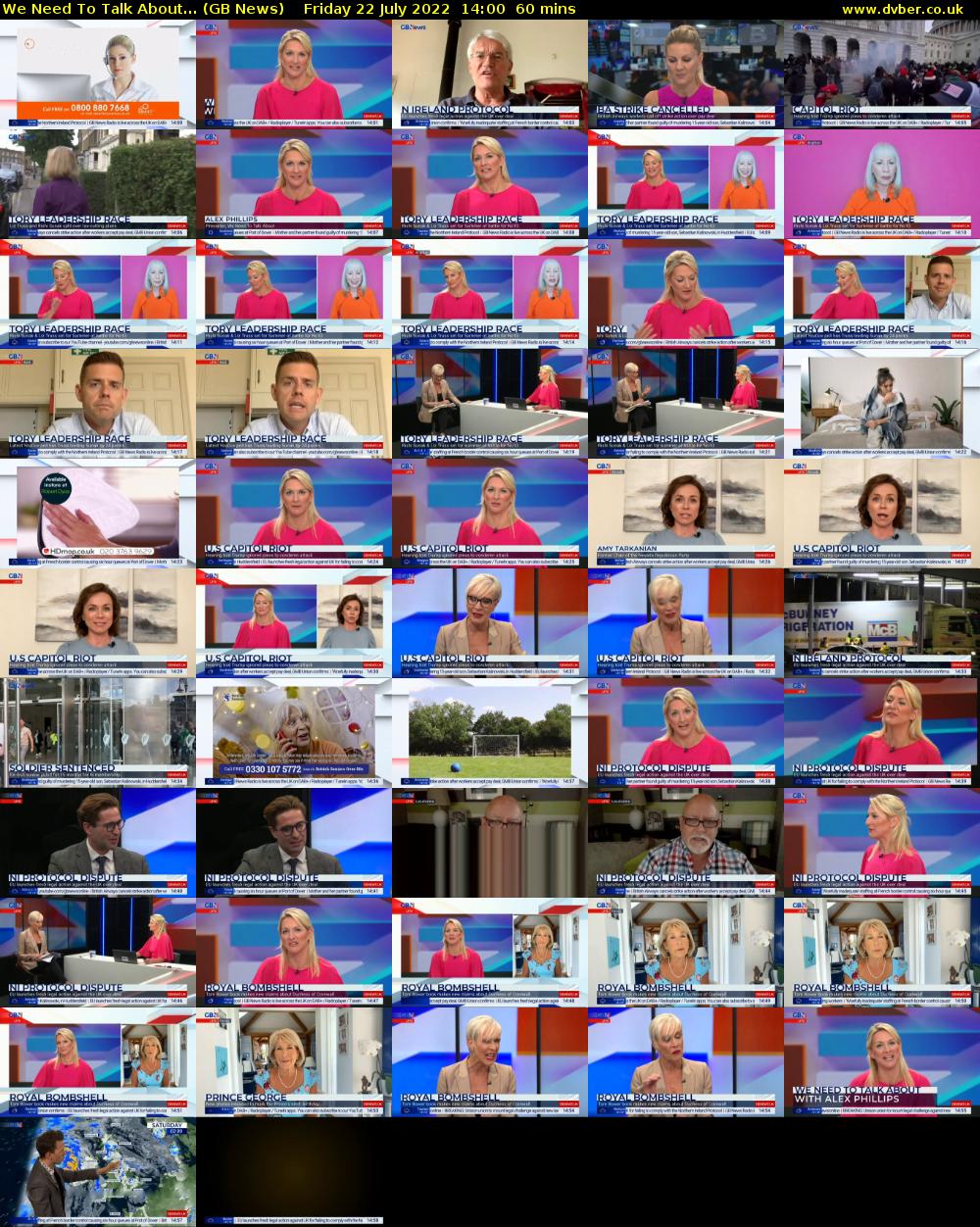 We Need To Talk About... (GB News) Friday 22 July 2022 14:00 - 15:00