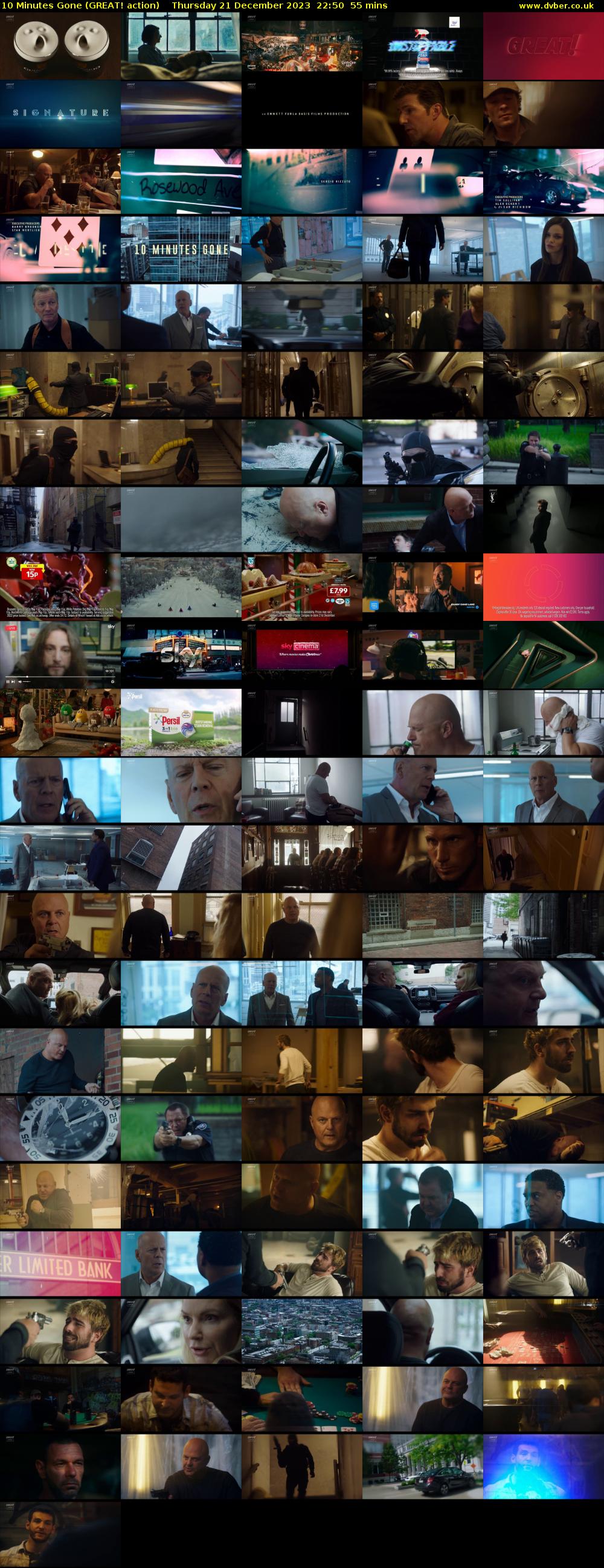 10 Minutes Gone (GREAT! action) Thursday 21 December 2023 22:50 - 23:45