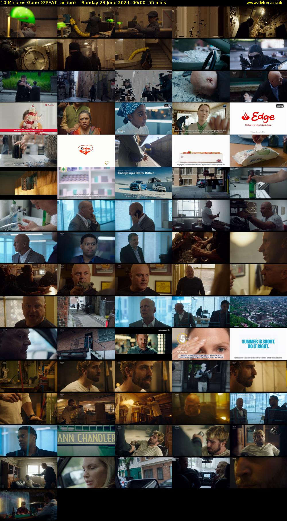 10 Minutes Gone (GREAT! action) Sunday 23 June 2024 00:00 - 00:55