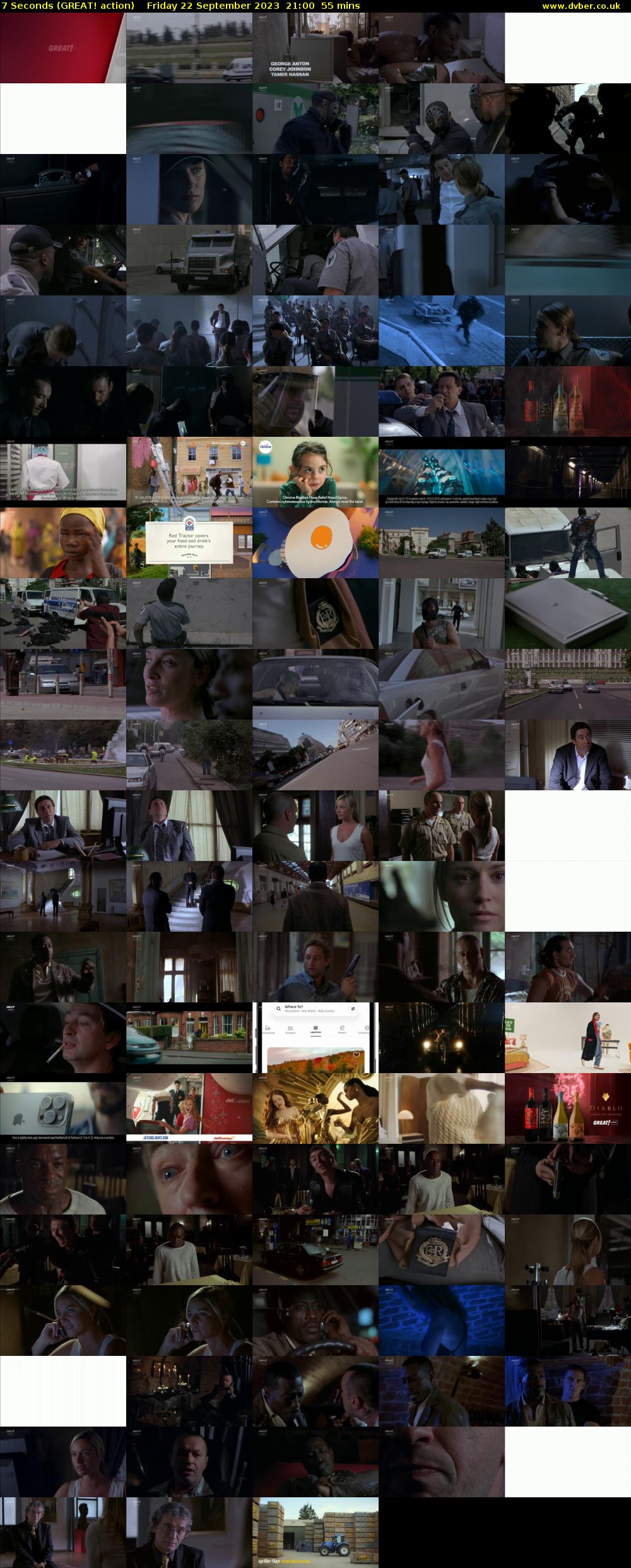 7 Seconds (GREAT! action) Friday 22 September 2023 21:00 - 21:55