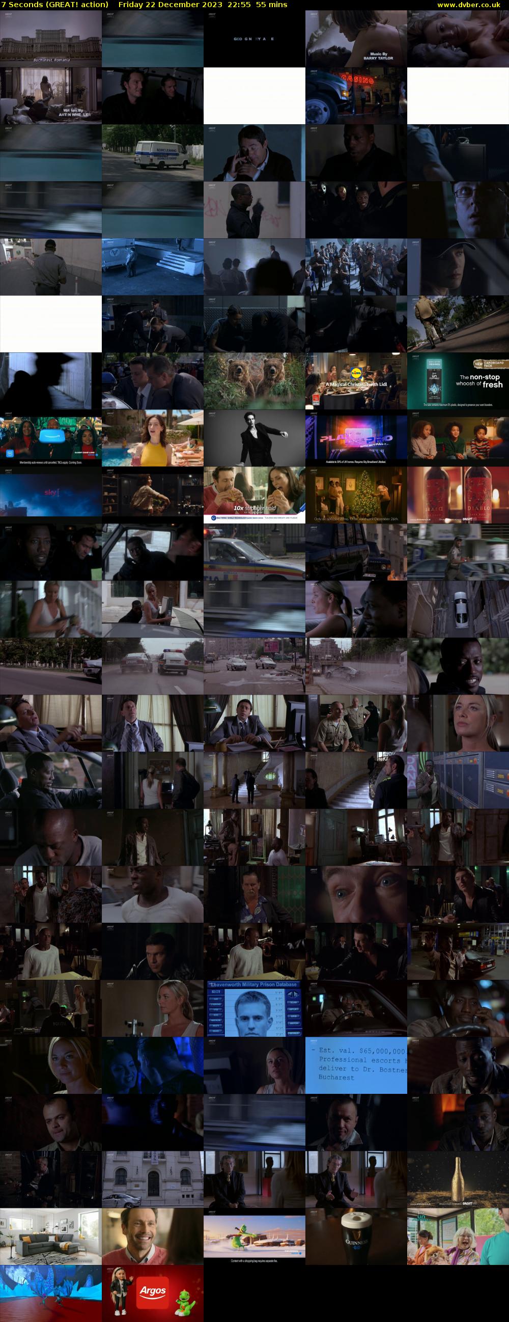7 Seconds (GREAT! action) Friday 22 December 2023 22:55 - 23:50
