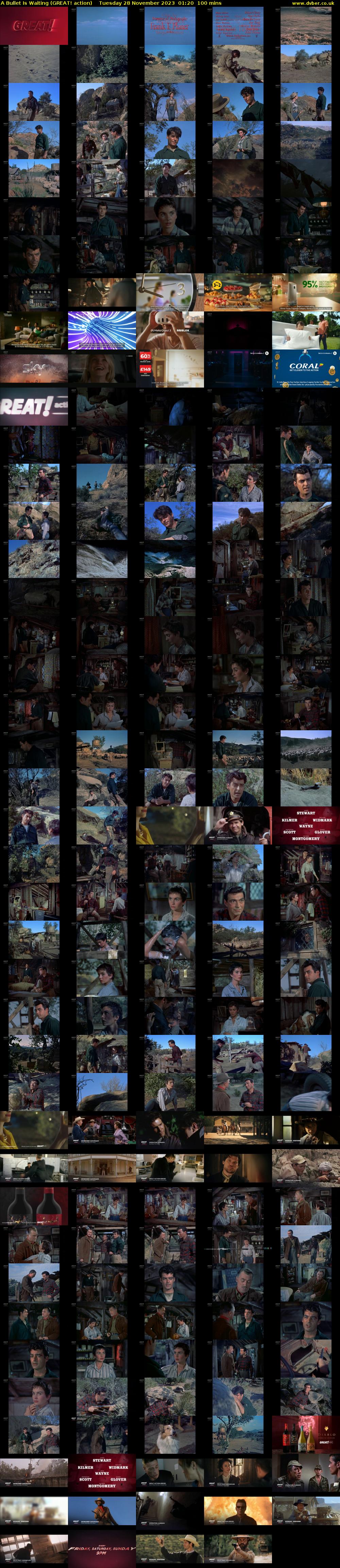 A Bullet Is Waiting (GREAT! action) Tuesday 28 November 2023 01:20 - 03:00