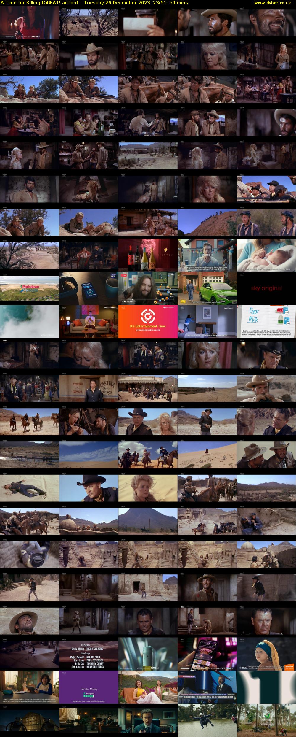 A Time for Killing (GREAT! action) Tuesday 26 December 2023 23:51 - 00:45