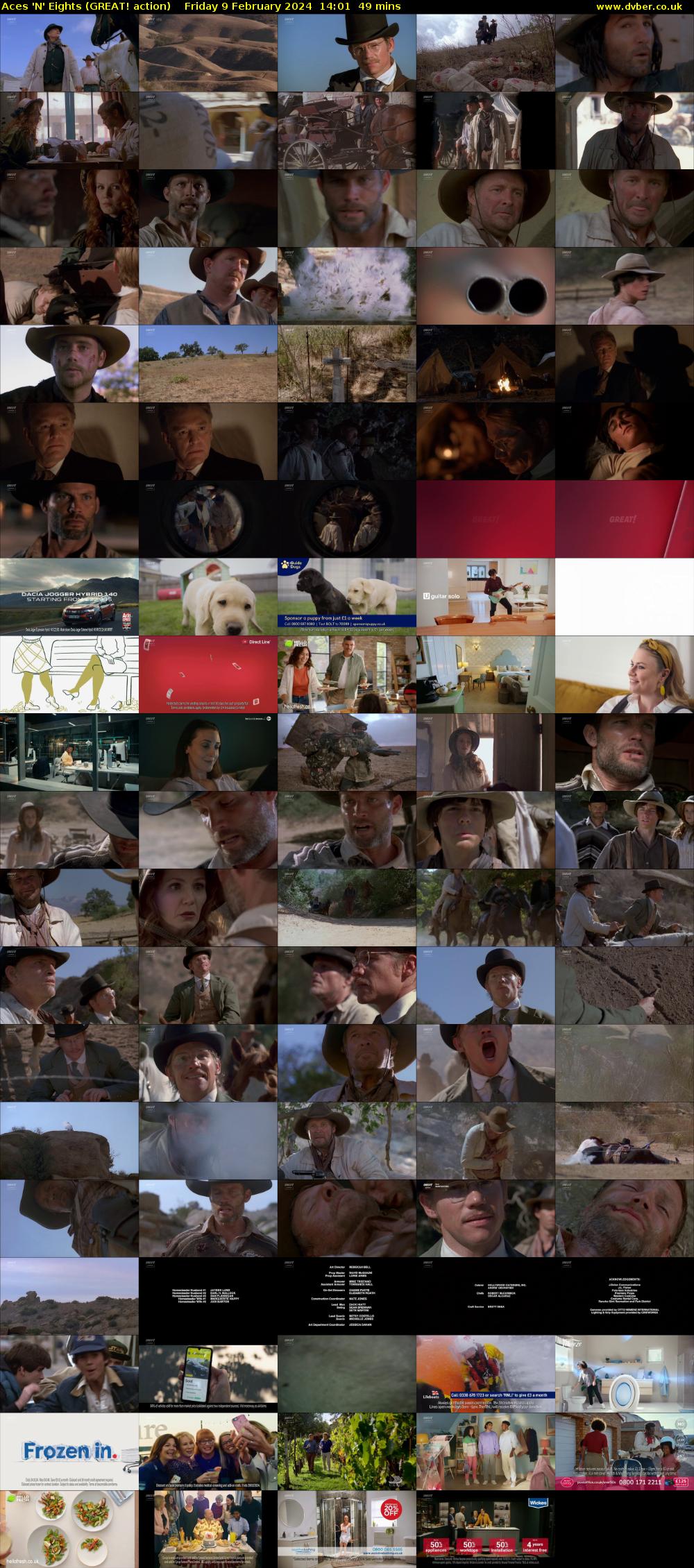 Aces 'N' Eights (GREAT! action) Friday 9 February 2024 14:01 - 14:50