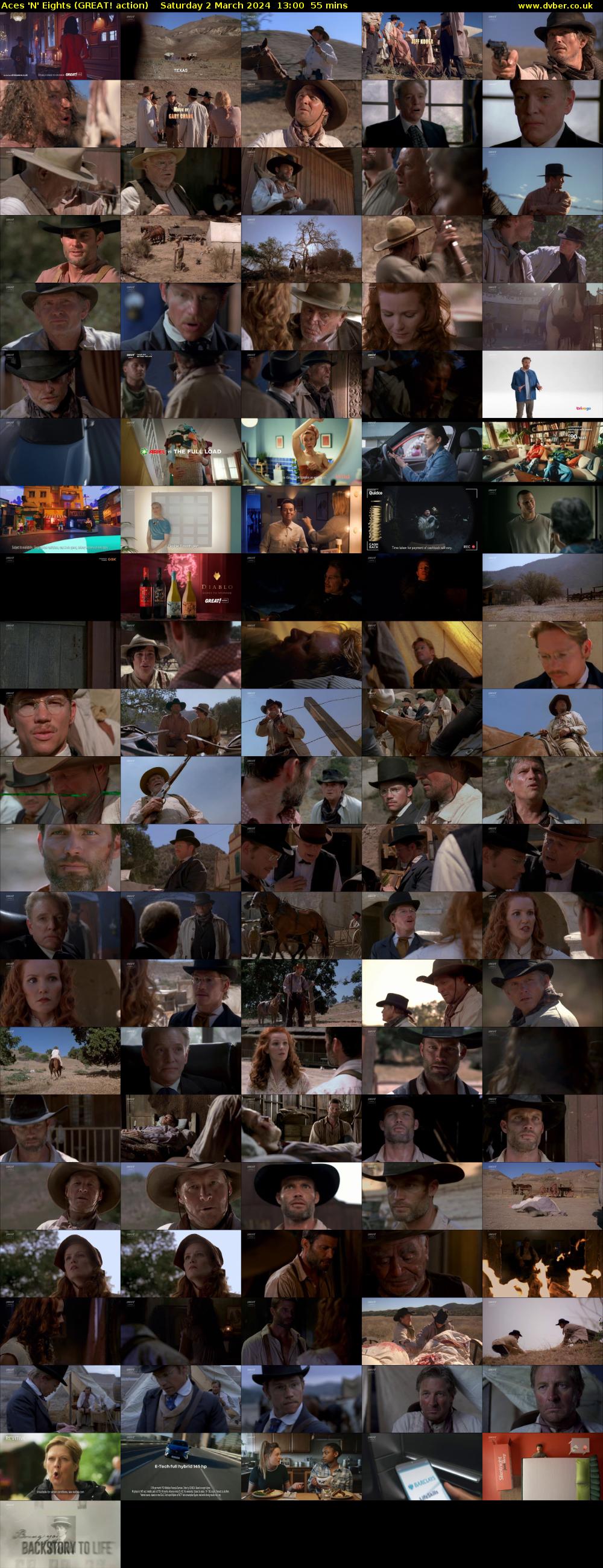 Aces 'N' Eights (GREAT! action) Saturday 2 March 2024 13:00 - 13:55