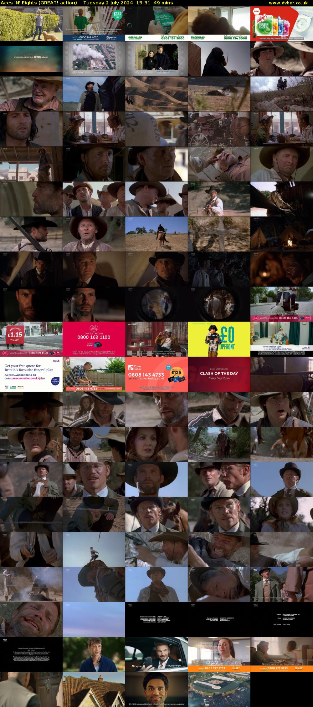Aces 'N' Eights (GREAT! action) Tuesday 2 July 2024 15:31 - 16:20