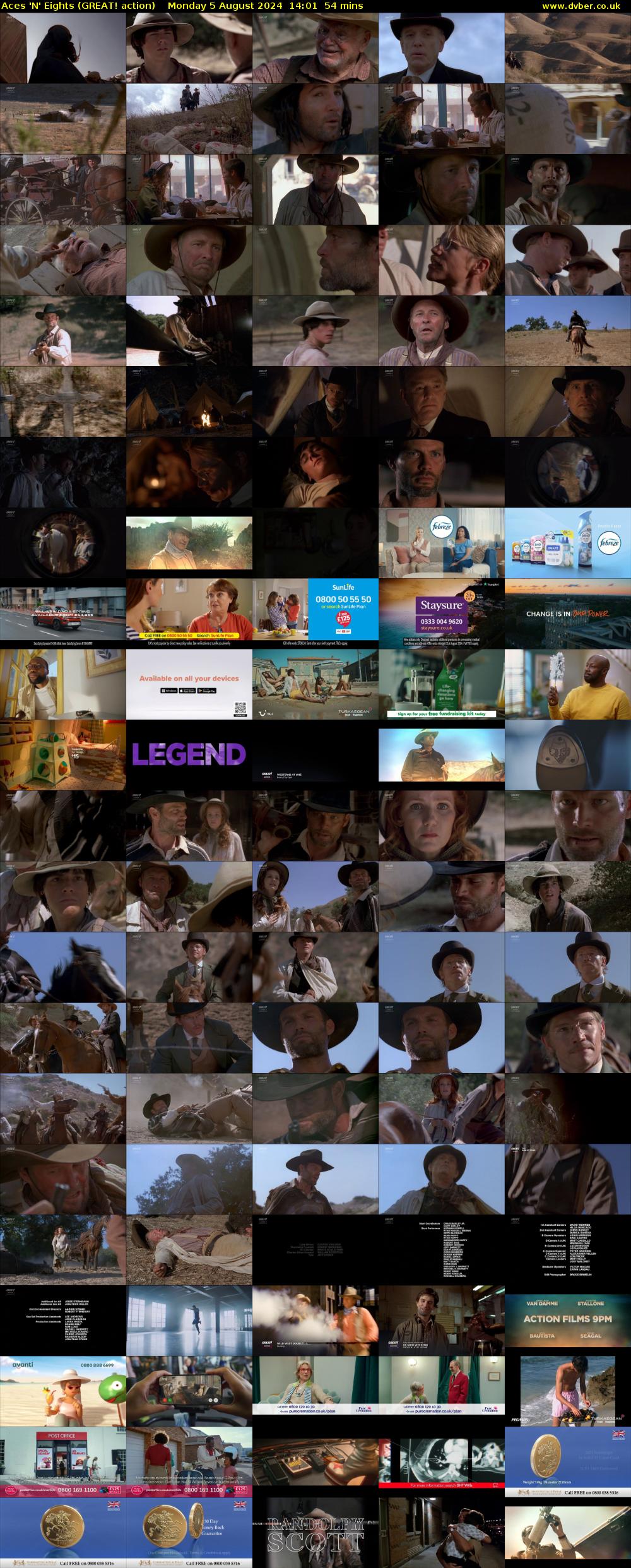 Aces 'N' Eights (GREAT! action) Monday 5 August 2024 14:01 - 14:55