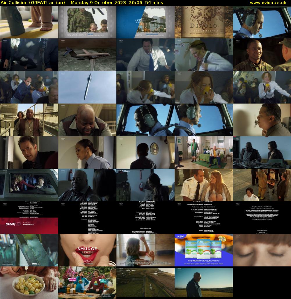 Air Collision (GREAT! action) Monday 9 October 2023 20:06 - 21:00
