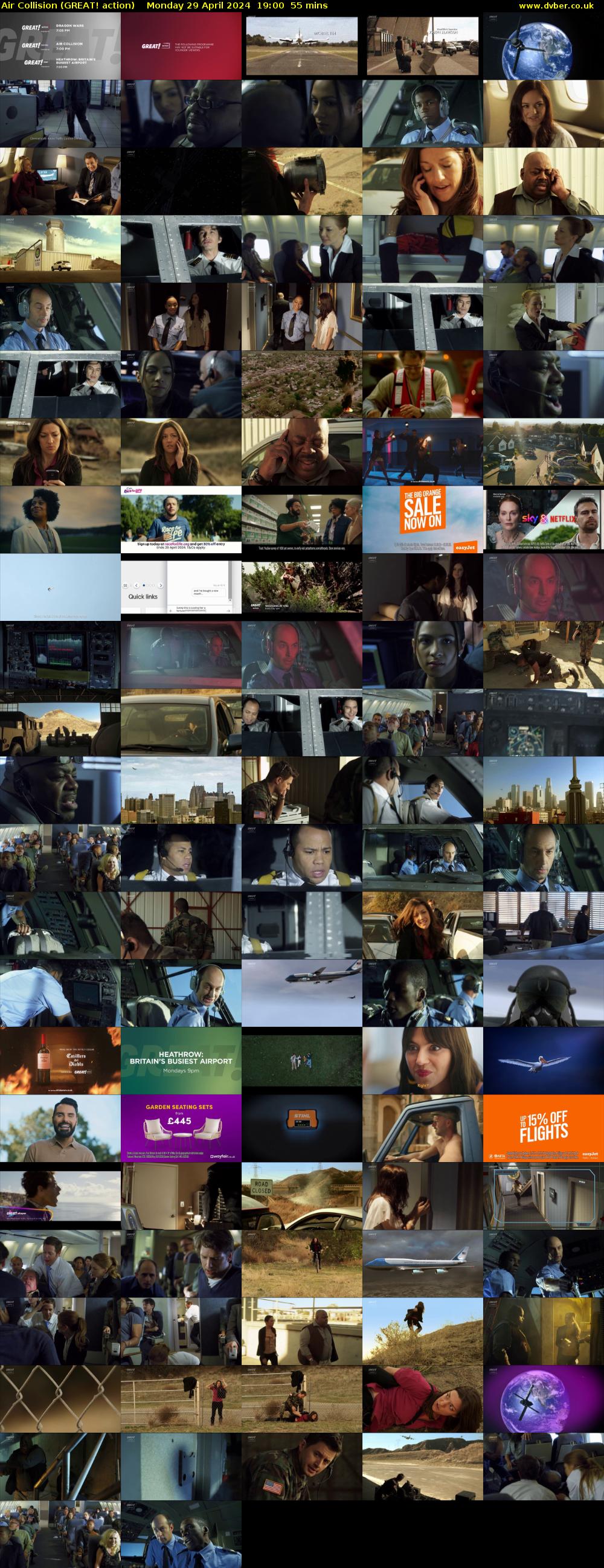 Air Collision (GREAT! action) Monday 29 April 2024 19:00 - 19:55