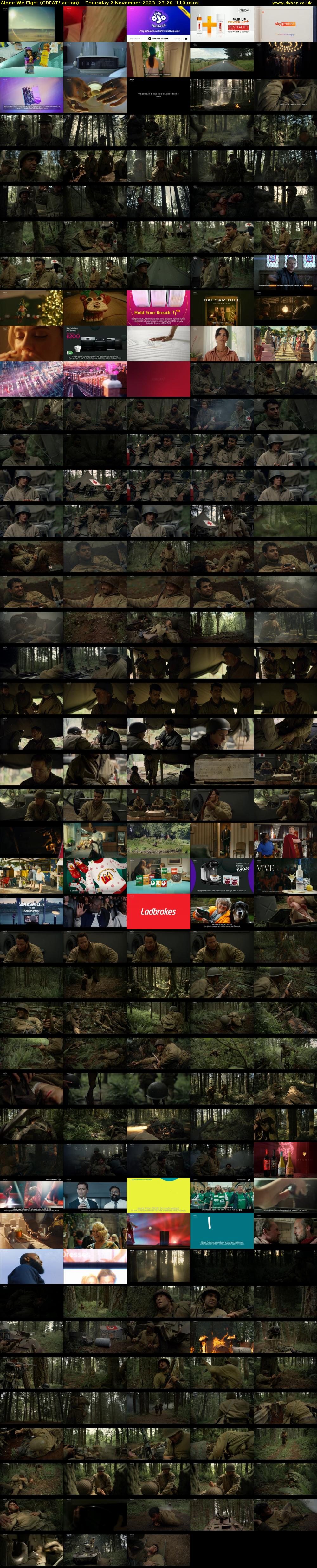 Alone We Fight (GREAT! action) Thursday 2 November 2023 23:20 - 01:10