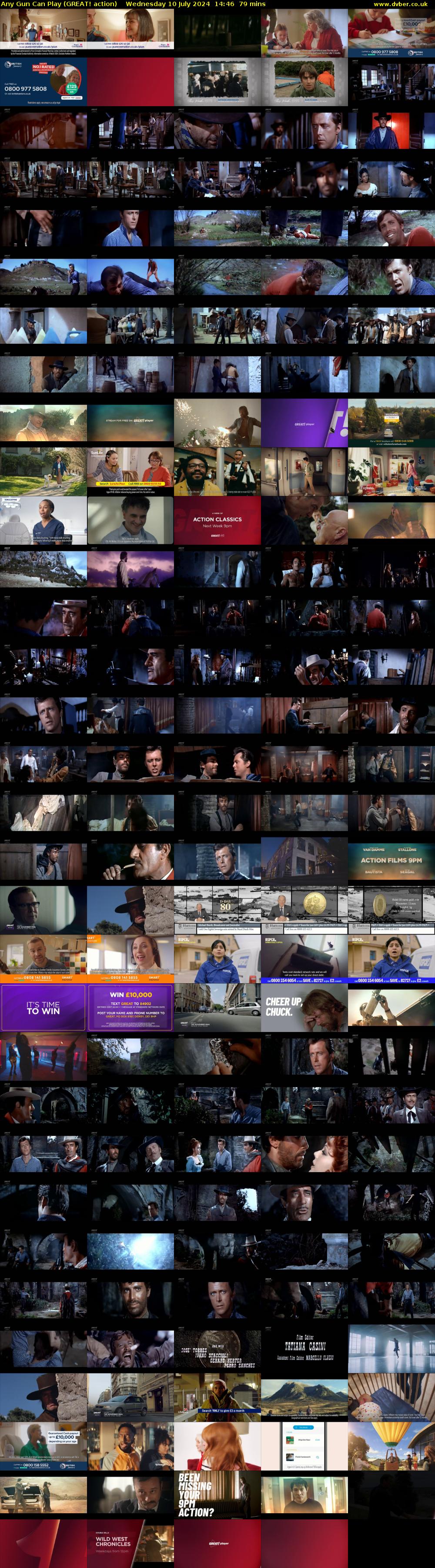 Any Gun Can Play (GREAT! action) Wednesday 10 July 2024 14:46 - 16:05