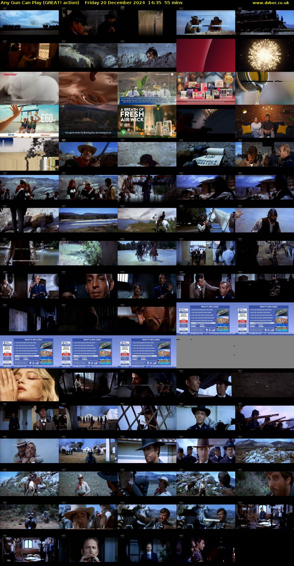 Any Gun Can Play (GREAT! action) Friday 20 December 2024 14:35 - 15:30