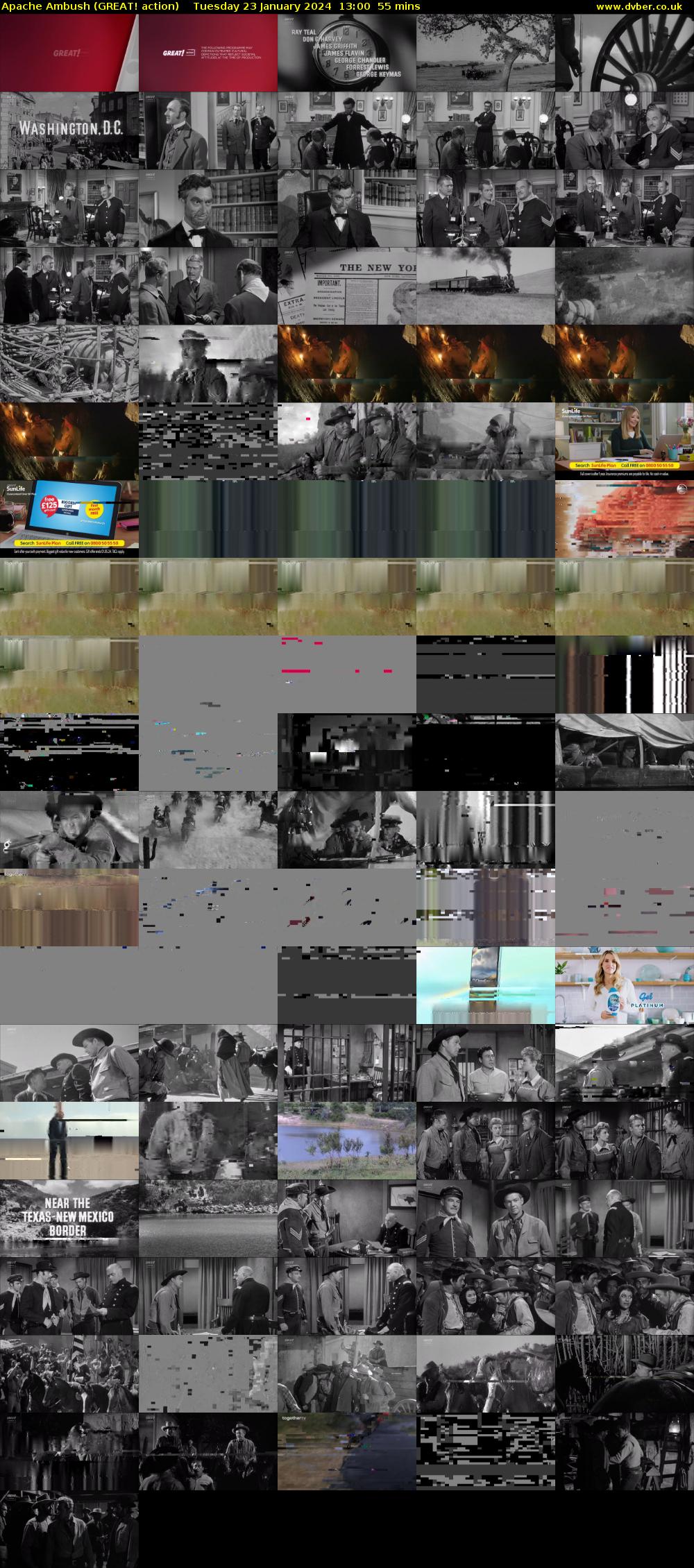 Apache Ambush (GREAT! action) Tuesday 23 January 2024 13:00 - 13:55
