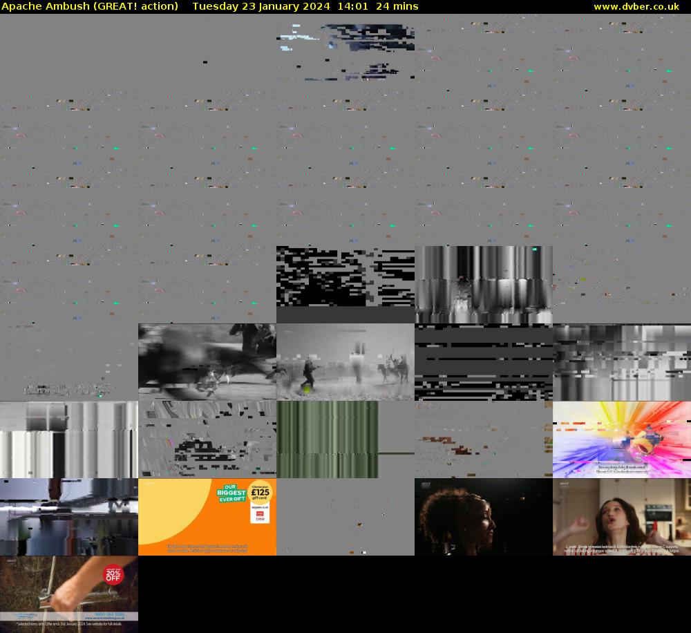Apache Ambush (GREAT! action) Tuesday 23 January 2024 14:01 - 14:25