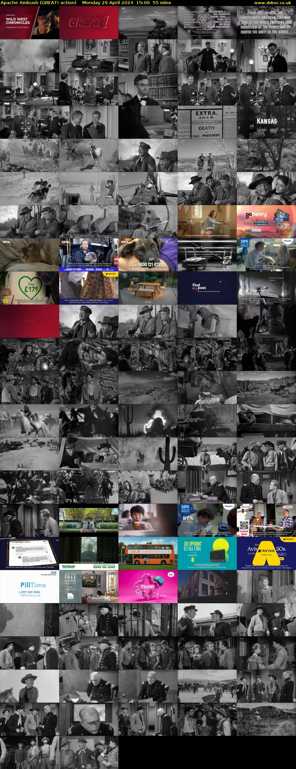 Apache Ambush (GREAT! action) Monday 29 April 2024 15:00 - 15:55