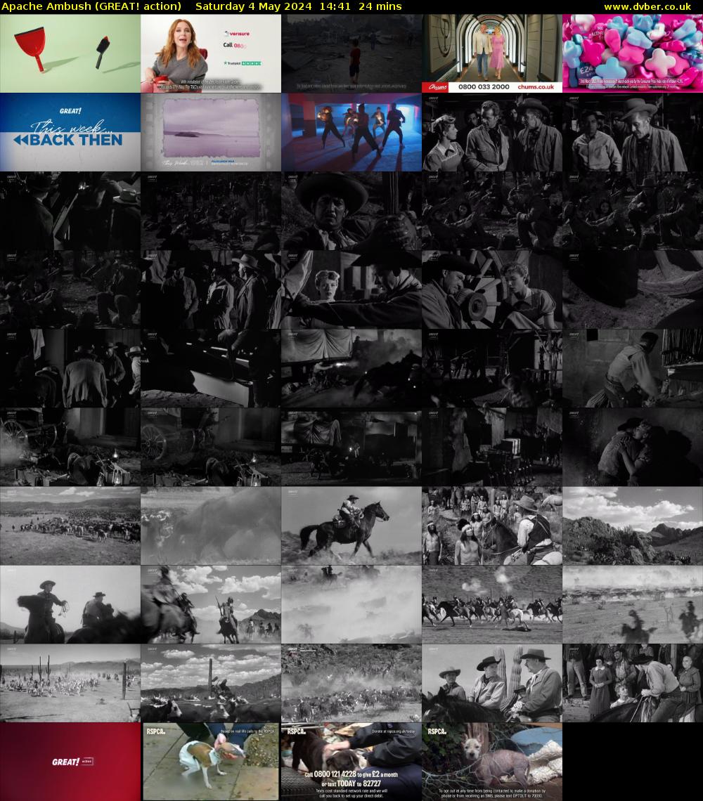 Apache Ambush (GREAT! action) Saturday 4 May 2024 14:41 - 15:05