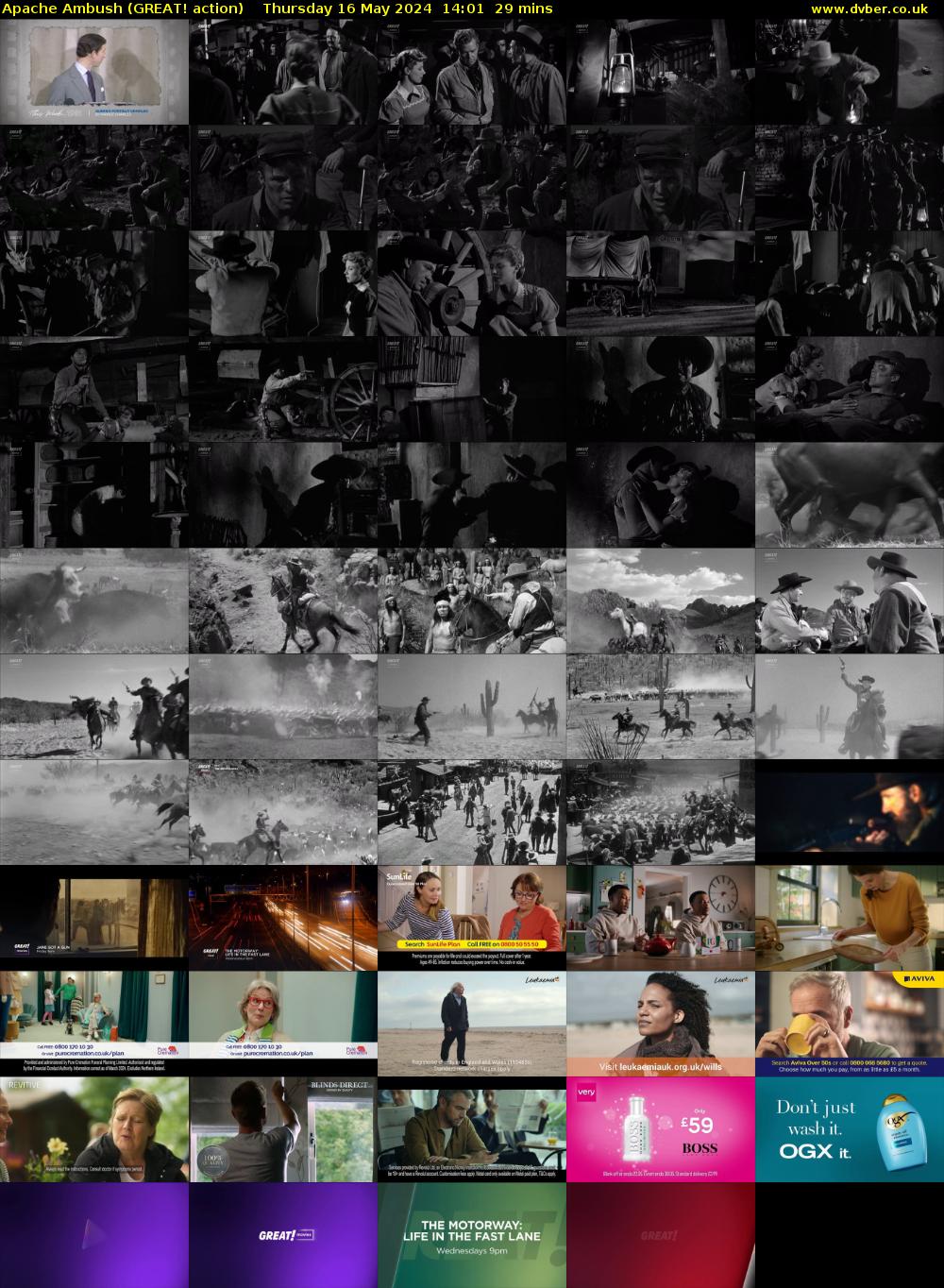 Apache Ambush (GREAT! action) Thursday 16 May 2024 14:01 - 14:30