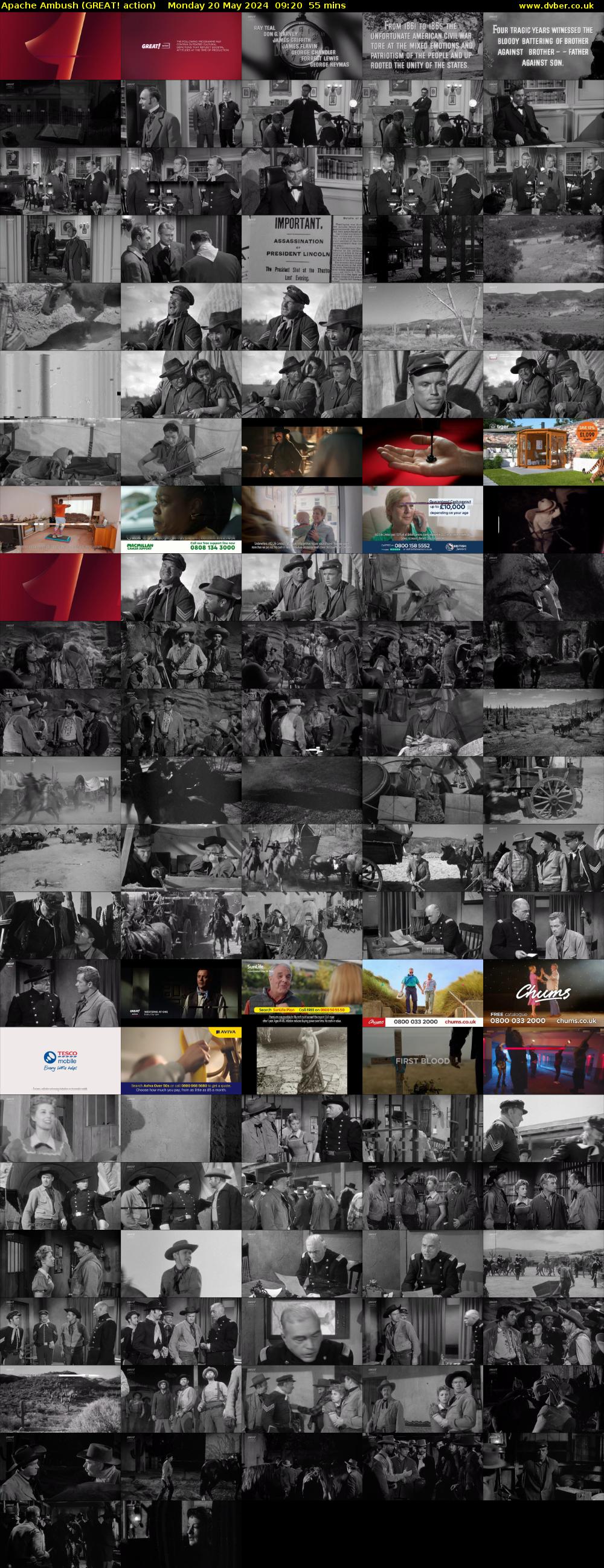 Apache Ambush (GREAT! action) Monday 20 May 2024 09:20 - 10:15