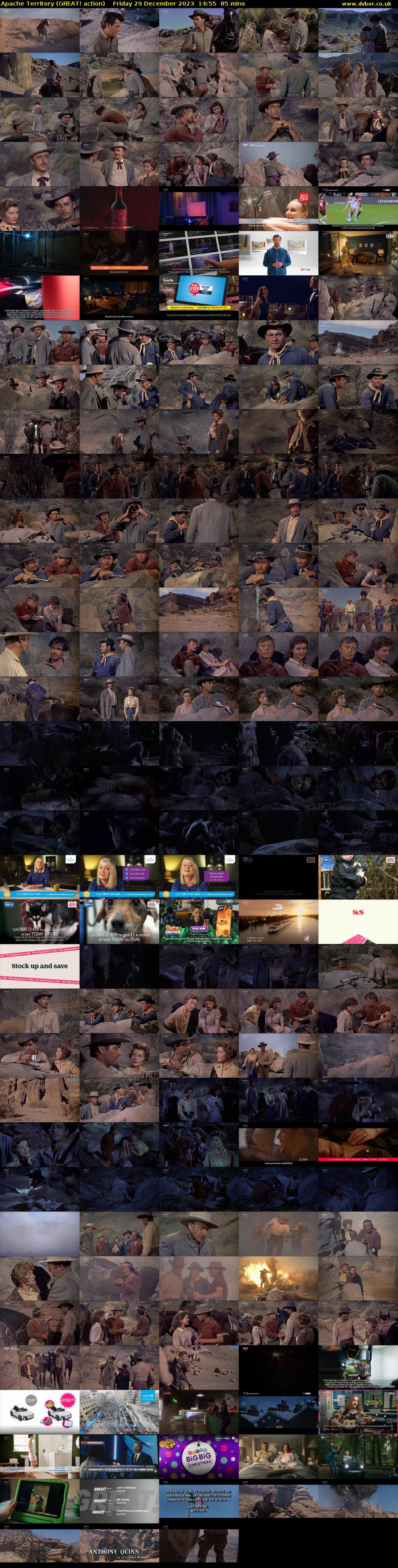 Apache Territory (GREAT! action) Friday 29 December 2023 14:55 - 16:20