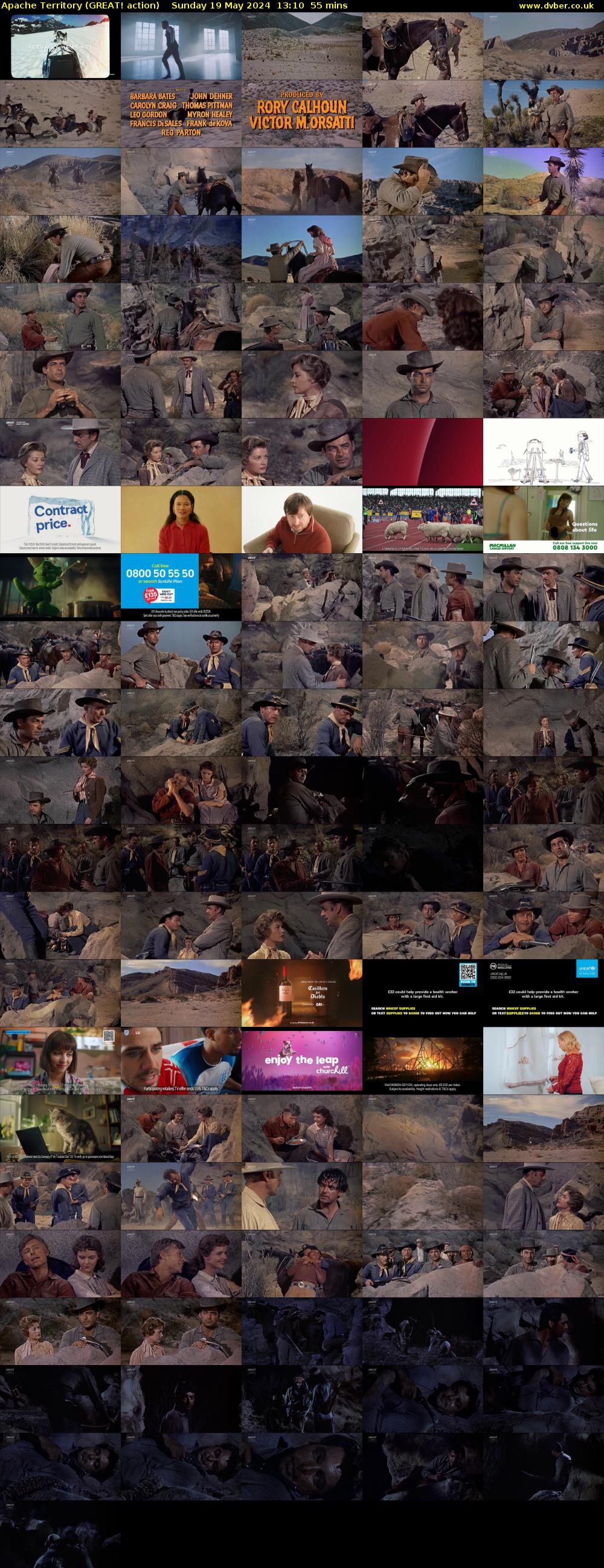 Apache Territory (GREAT! action) Sunday 19 May 2024 13:10 - 14:05