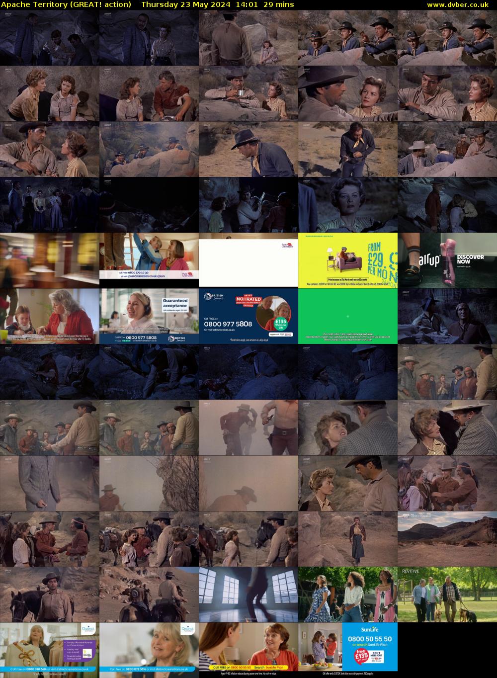 Apache Territory (GREAT! action) Thursday 23 May 2024 14:01 - 14:30