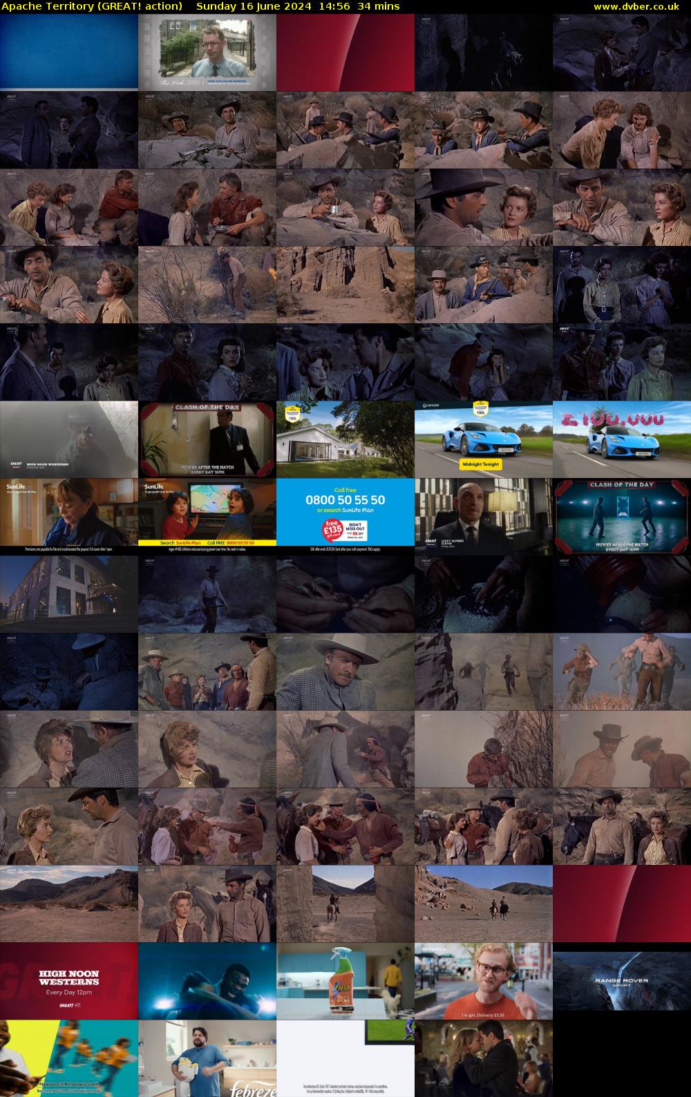 Apache Territory (GREAT! action) Sunday 16 June 2024 14:56 - 15:30