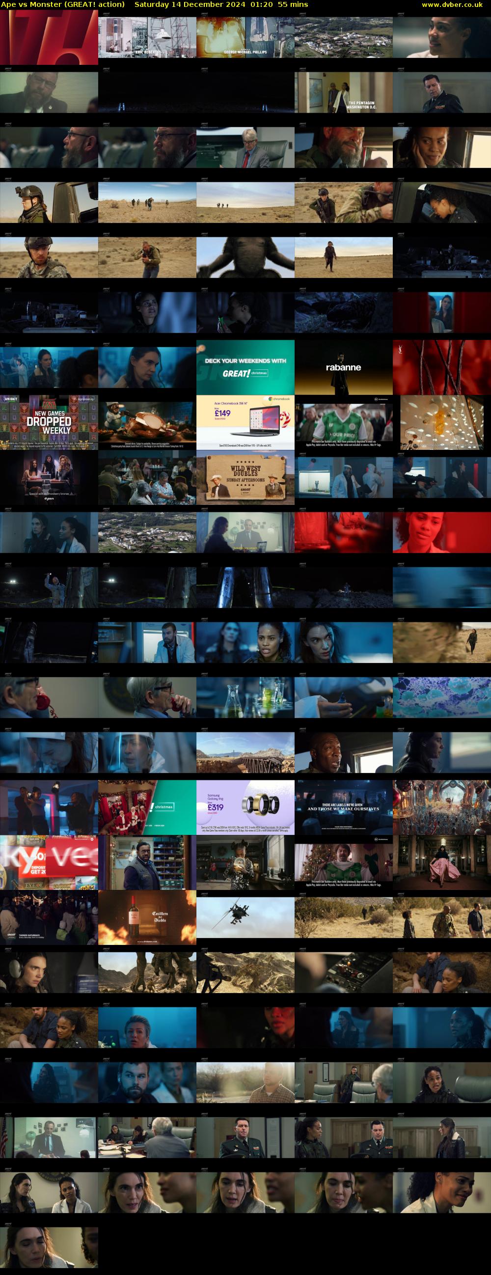 Ape Vs Monster (GREAT! action) Saturday 14 December 2024 01:20 - 02:15