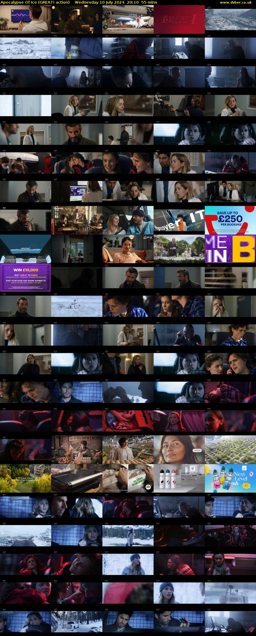 Apocalypse Of Ice (GREAT! action) Wednesday 10 July 2024 20:10 - 21:05