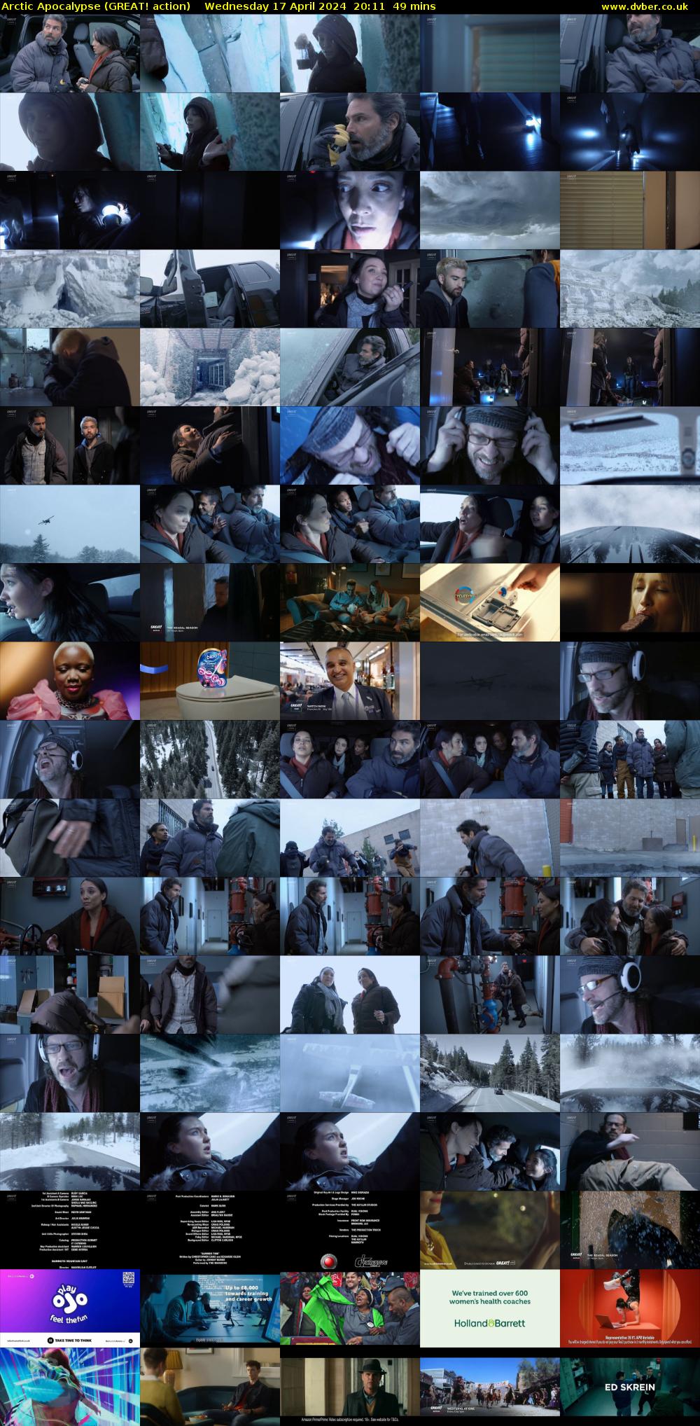 Arctic Apocalypse (GREAT! action) Wednesday 17 April 2024 20:11 - 21:00