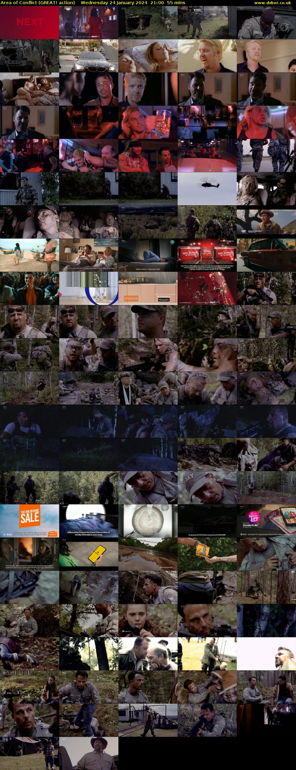 Area of Conflict (GREAT! action) Wednesday 24 January 2024 21:00 - 21:55