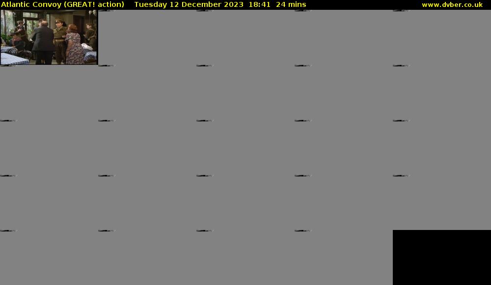Atlantic Convoy (GREAT! action) Tuesday 12 December 2023 18:41 - 19:05